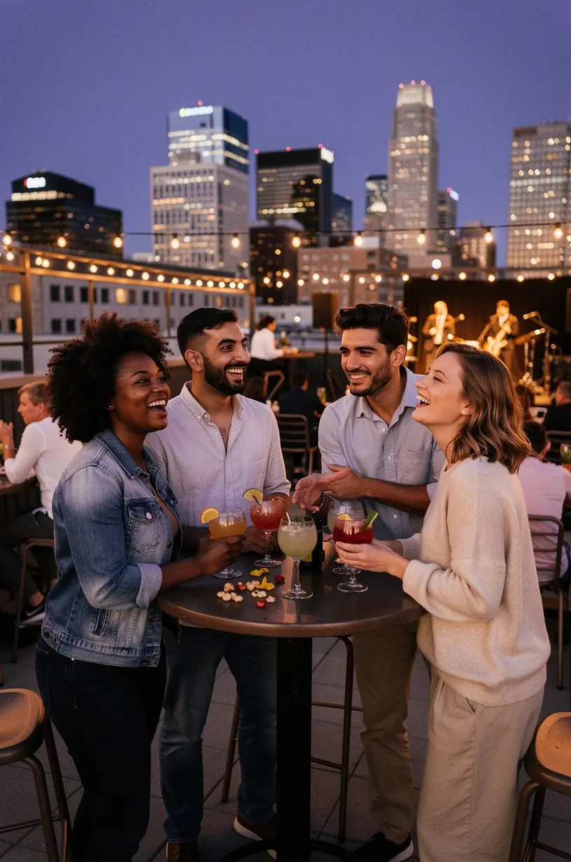 Группа туристов слушает гида на фоне городской достопримечательности во время трансфера с гарантированным возвращением.